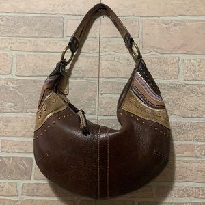 Coach Boho Soho Brown Leather Bag